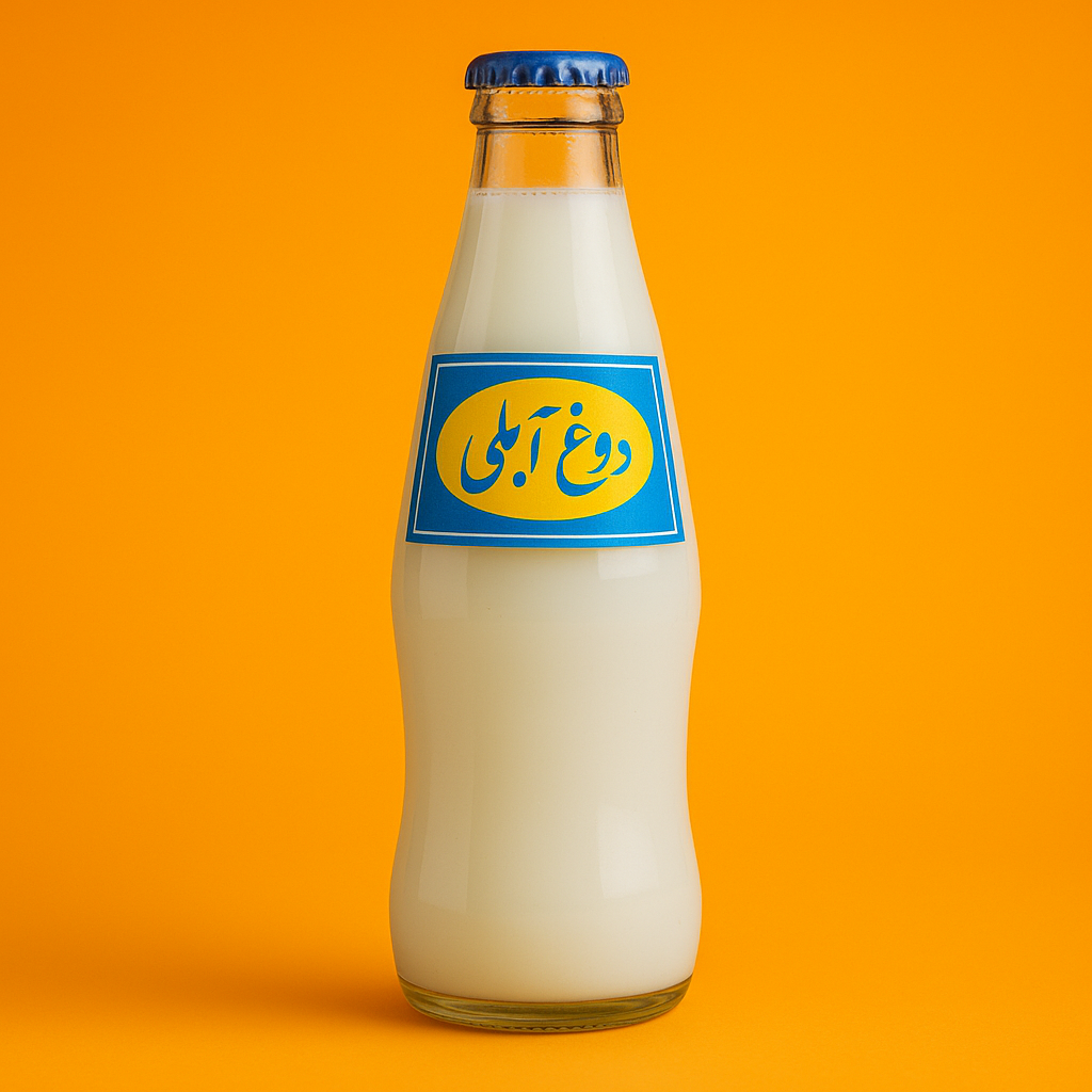 دوغ آبعلی شیشه